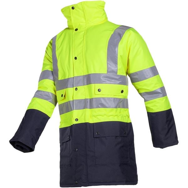 Sioen Stormflash 2006 Yellow Navy High Vis Jacket