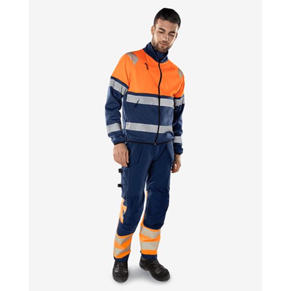 Fristads 2643 High Vis Stretch Work Trousers