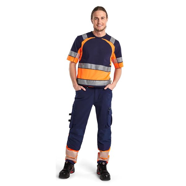 Blaklader 1193 High Vis Stretch Trousers
