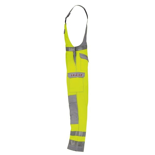 Dassy Colombia High Vis Yellow Multi-norm Bib & Brace Overall
