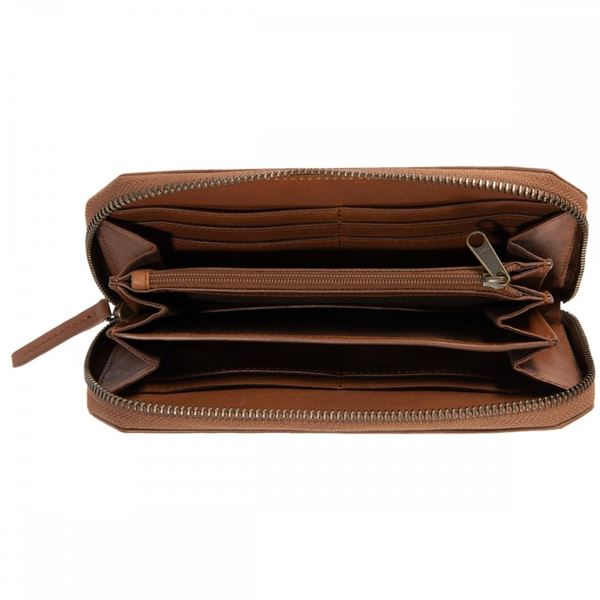 Carhartt Womens Leather Clutch Wallet