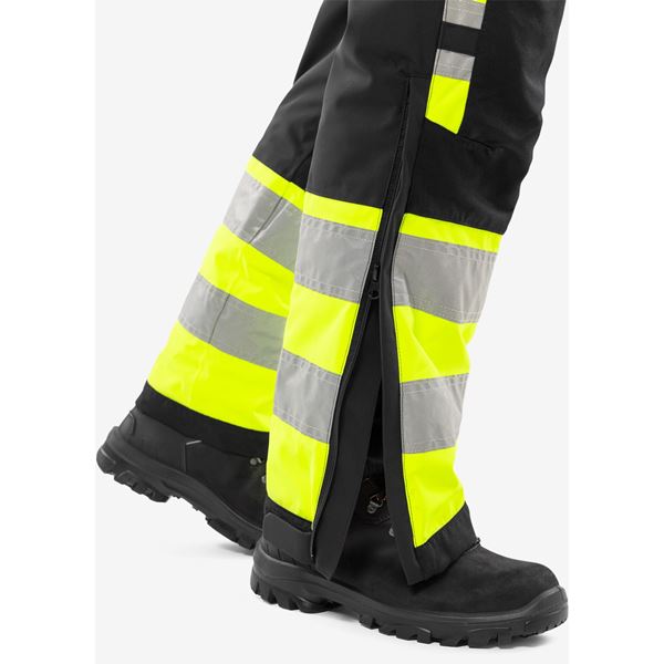 Fristads 2681 High vis Green Stretch Winter Trousers