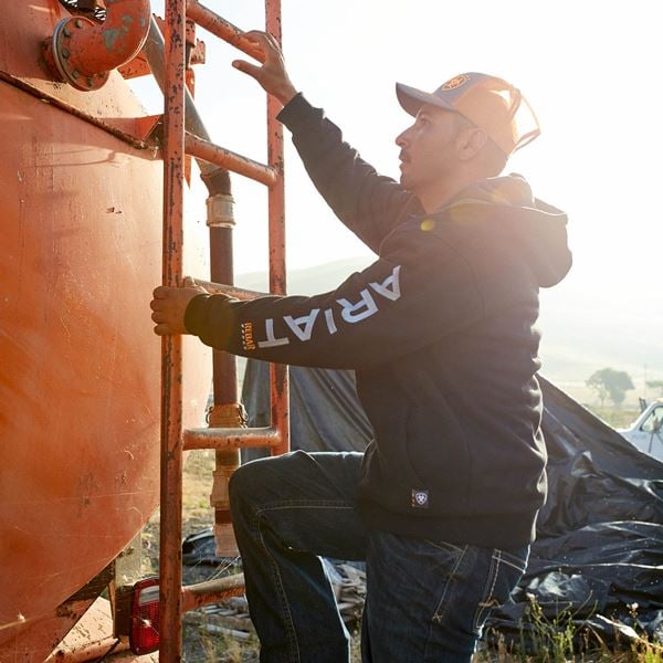 Ariat 10027833 Mens All Weather Rebar Hoodie