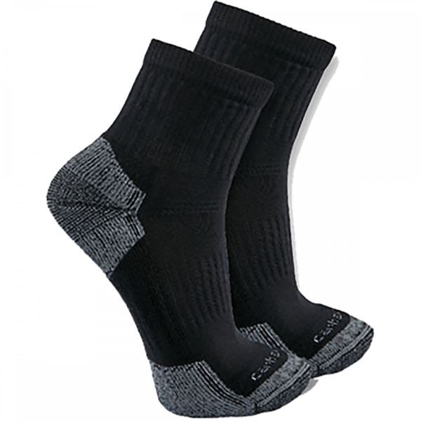Carhartt SQ6103 Cotton Blend Quarter Sock Sock 3 Pack