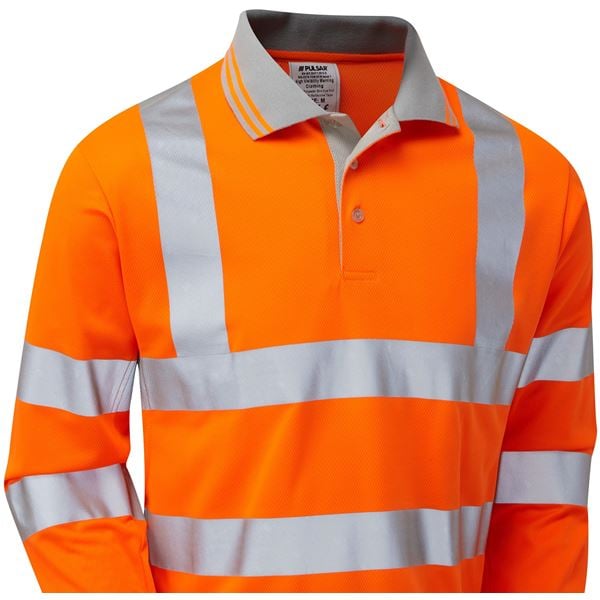Pulsarail PR470 High Vis Polo shirt
