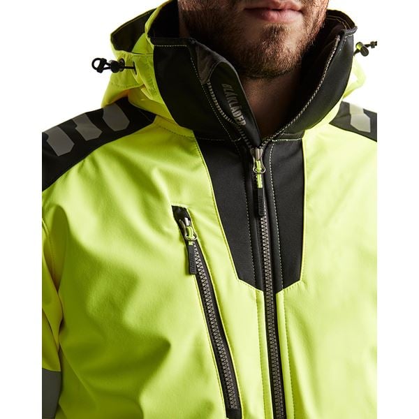 Blaklader 4491 High Vis Softshell Jacket