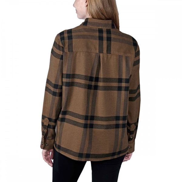 Carhartt Womens Loose Fit Flannel Shirt
