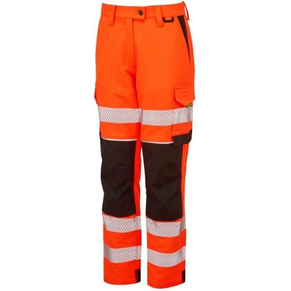 Pulsar Life LFE922 High Vis Orange Stretch Trousers