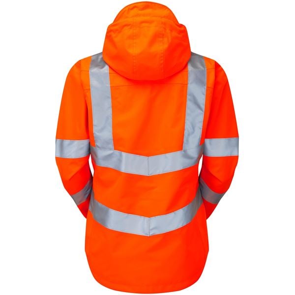 Pulsar PR705 Ladies High Vis Orange Jacket