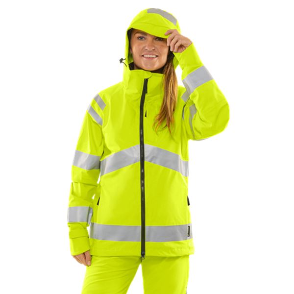 Fristads 4681 Womens High Vis Waterproof Jacket