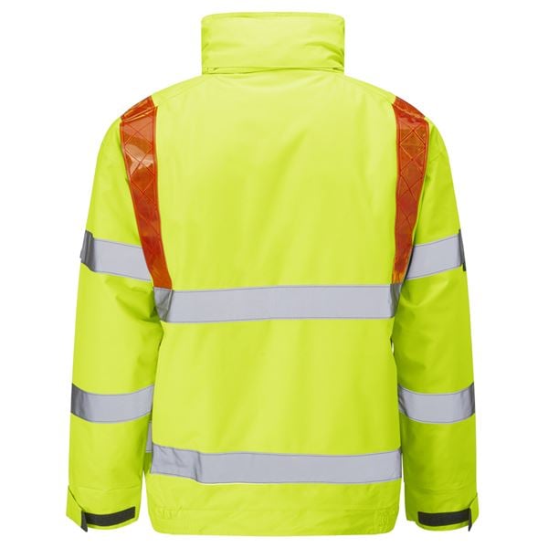 Leo J03 Portmore High Vis Traffic Management Bomber Jacket