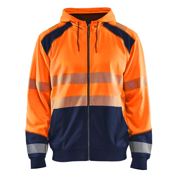 Blaklader 3546 High Vis Hooded Sweatshirt