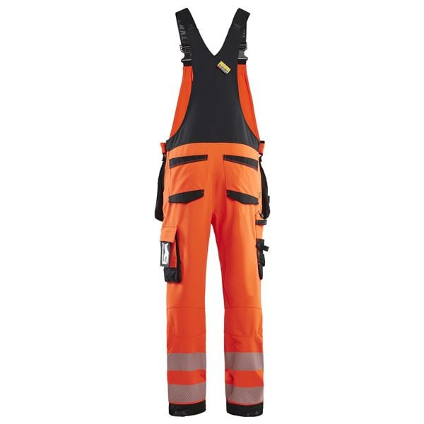 Blaklader 2626 Hi-Vis Stretch Bib and Brace Overalls