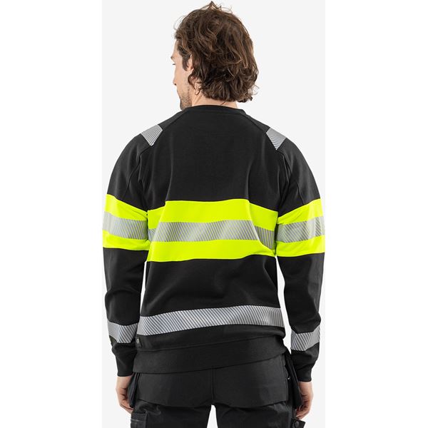 Fristads 7530 High Vis Stretch Sweatshirt