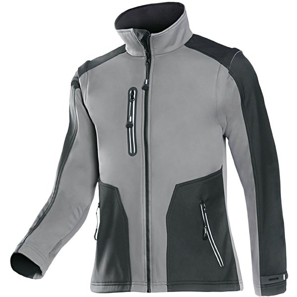 Sioen 624Z Torreon Bonded Softshell Jacket with Detachable Sleeves