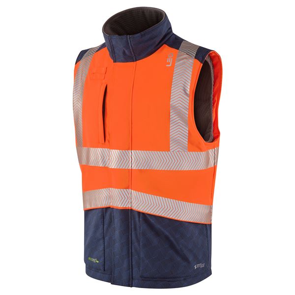 Leo BW02 Halsinger High Vis Bodywarmer