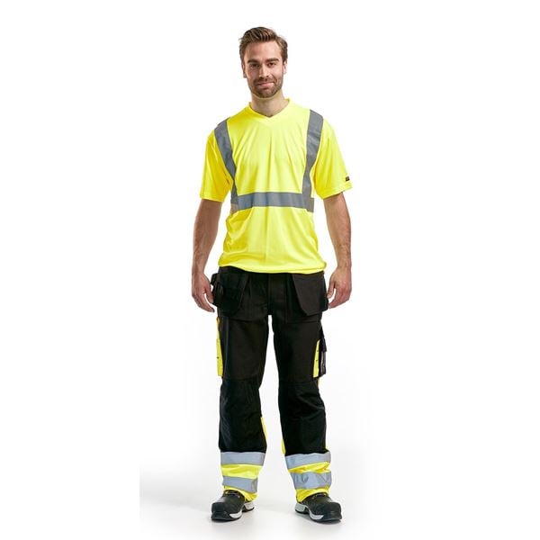 Blaklader 1529 High Vis Yellow Trousers
