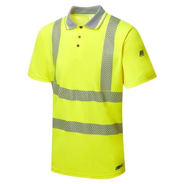 Pulsar Life LFE923 High Vis Yellow Polo Shirt