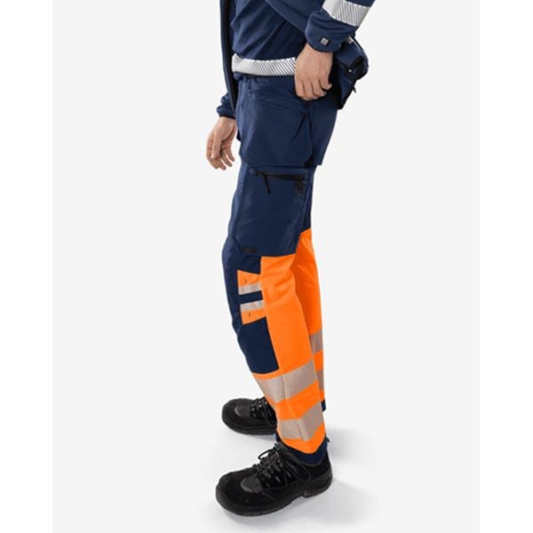 Fristads 2643 High Vis Stretch Work Trousers