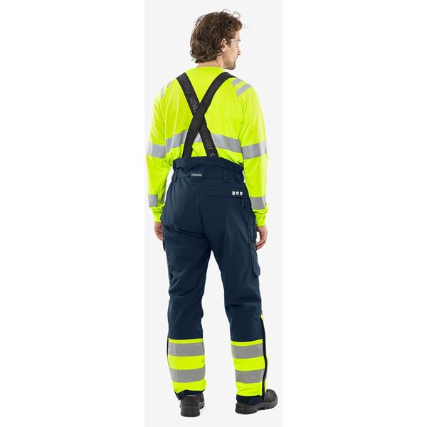 Fristads 2681 High vis Green Stretch Winter Trousers