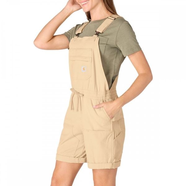 Carhartt Womens Ripstop Short Overalls