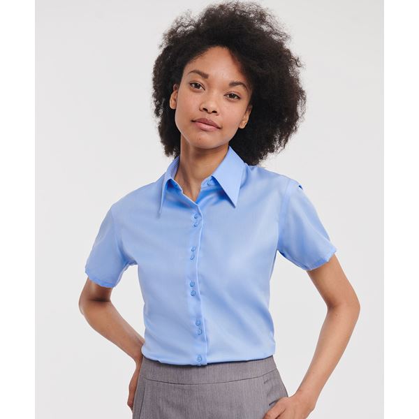 Russell 957F Ultimate Non-Iron Blouse