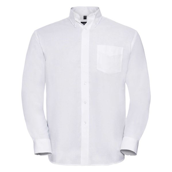 Russell 932M long sleeve Oxford shirt