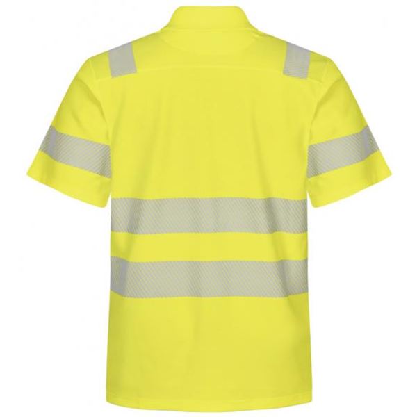 Tranemo 437811 Hi-Vis Yellow Polo Shirt