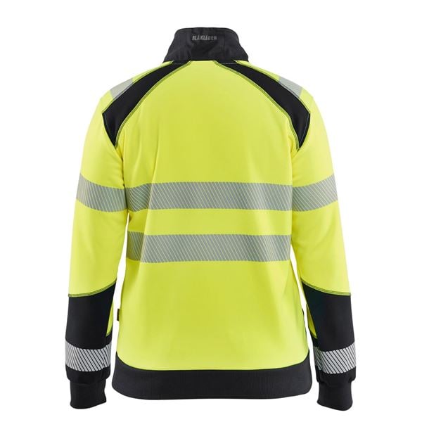 Blaklader 3508 Womens Hi-Vis Zipped Sweatshirt