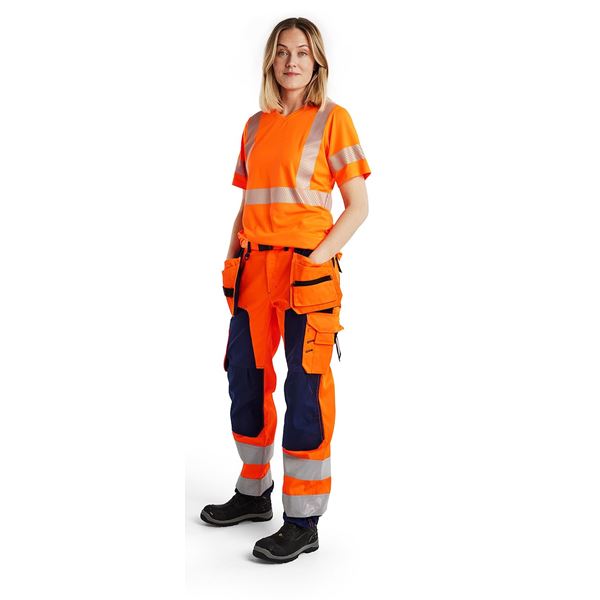 Blaklader 7156 Womens High Vis trousers