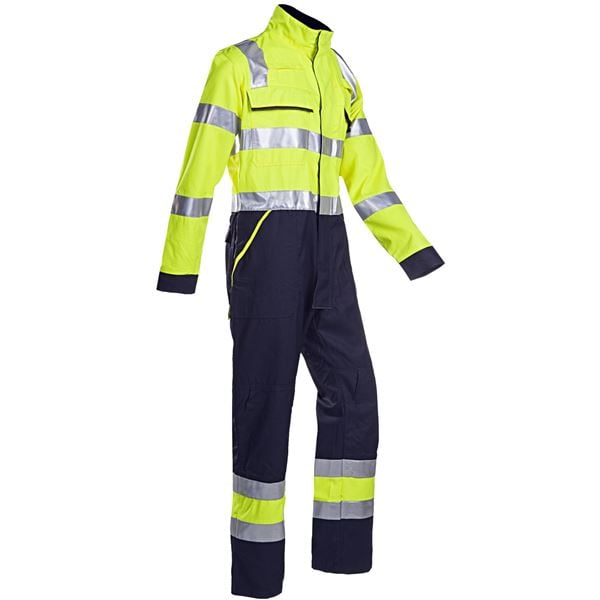 Sioen 026 Fareins High Vis Yellow Arc Overalls