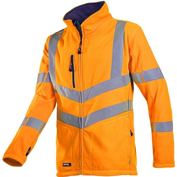 Mowett 712 High Vis Orange Fleece Jacket