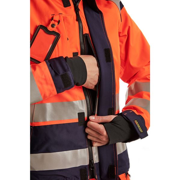 Blaklader 4904 Womens Waterproof High Vis Jacket