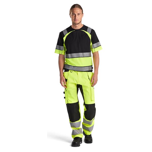 Blaklader 1552 High Vis Stretch Trouser