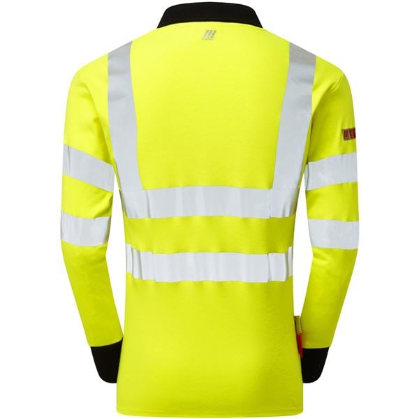 Pulsar PARC21 High Vis Yellow FR AST ARC Polo Shirt