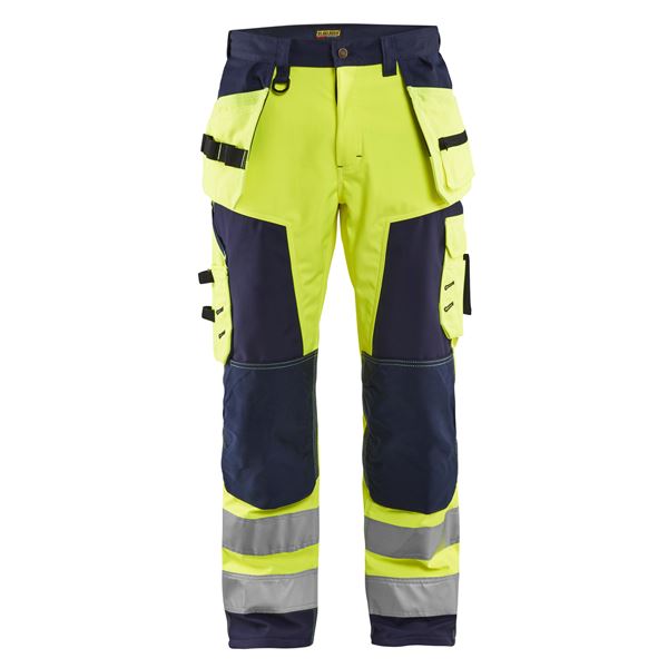 Blaklader 1567 High Vis Soft Shell Trouser