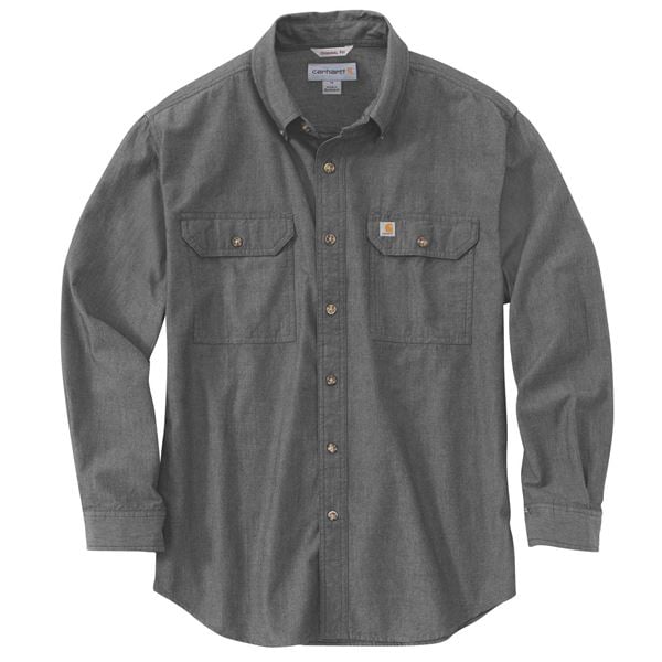 Carhartt Men's Long Sleeve Loose Fit Chambray Shirt