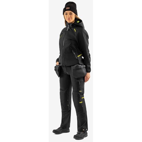 Fristads 4872 Womens Hooded Softshell Jacket