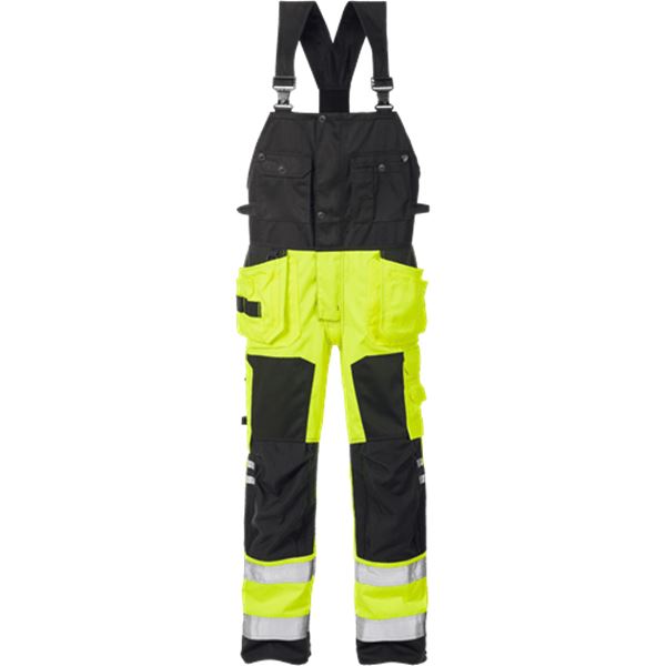 Fristads High Vis Bib & Brace Overalls 1014