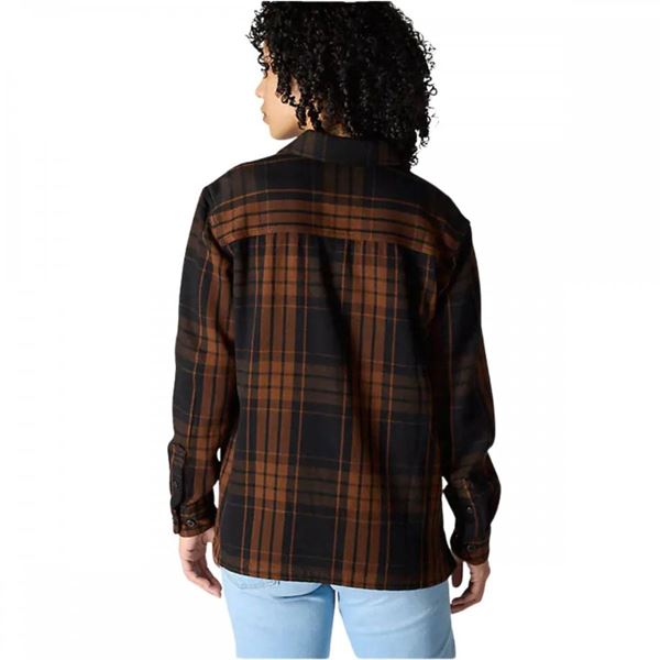 Carhartt Womens Loose Fit Twill Plaid Shirt