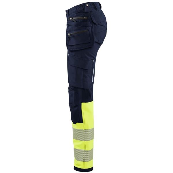 Blaklader 7193 Womens Hi-Vis Stretch Trousers