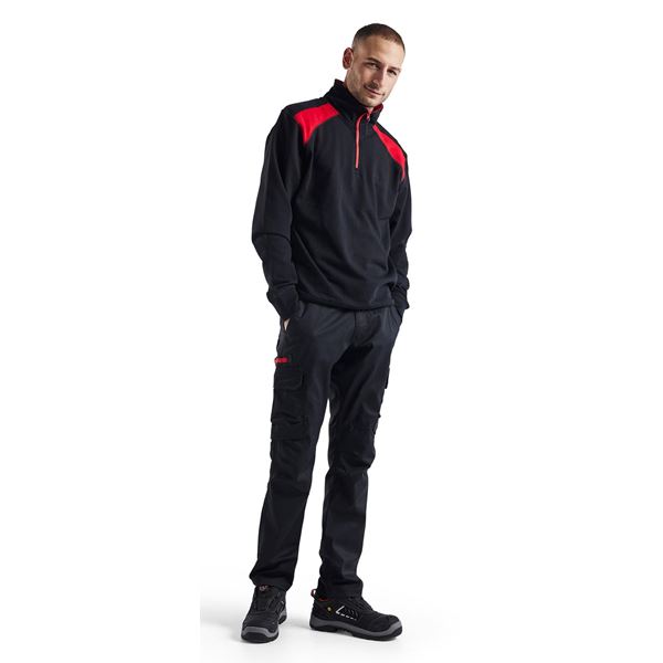Blaklader 3353 Half Zip Sweatshirt