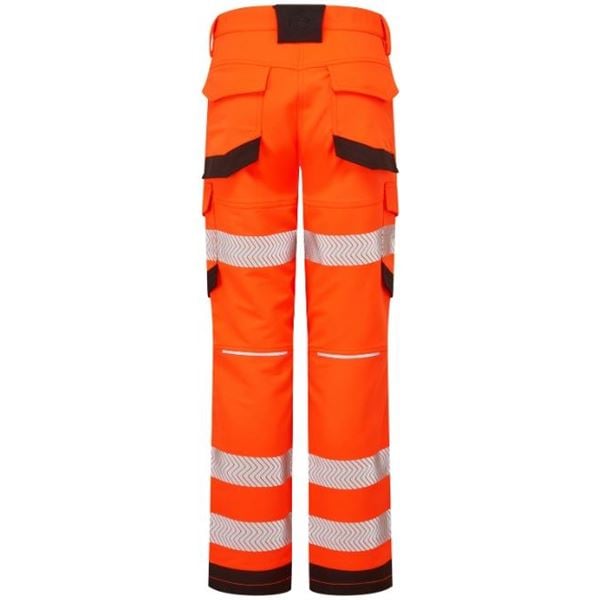 Pulsar Life LFE922 High Vis Orange Stretch Trousers