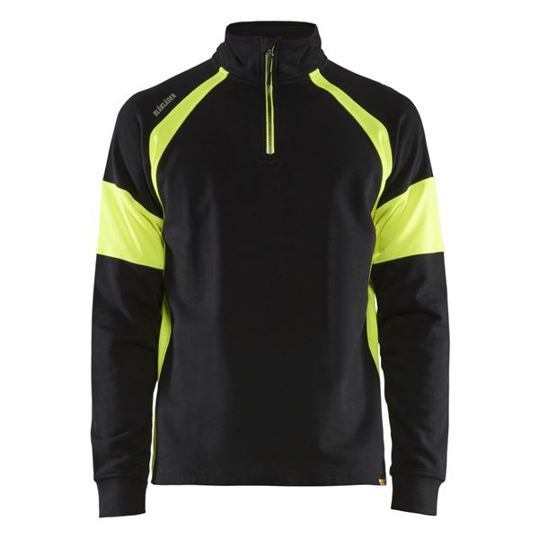 Blaklader 3550 Sweatshirt With Hi-Vis Panels