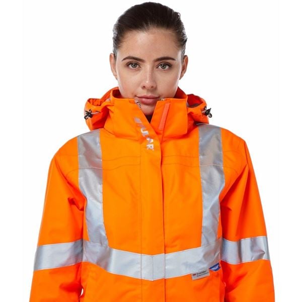 Pulsar PR705 Ladies High Vis Orange Jacket
