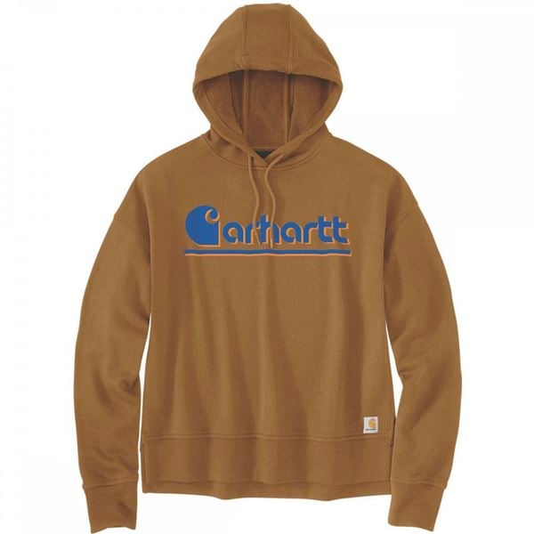 Carhartt 106918 Womens Hooded Sweatshirt Loose Fit