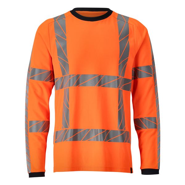 Mascot 24081 Hi Vis Orange Long Sleeve T-shirt