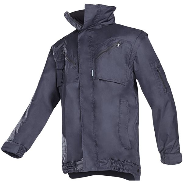 Sioen 400A Tempa Waterproof Bomber Jacket with Detachable sleeves
