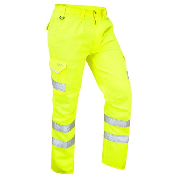 Leo CT01 Bideford High Vis Cargo Trouser