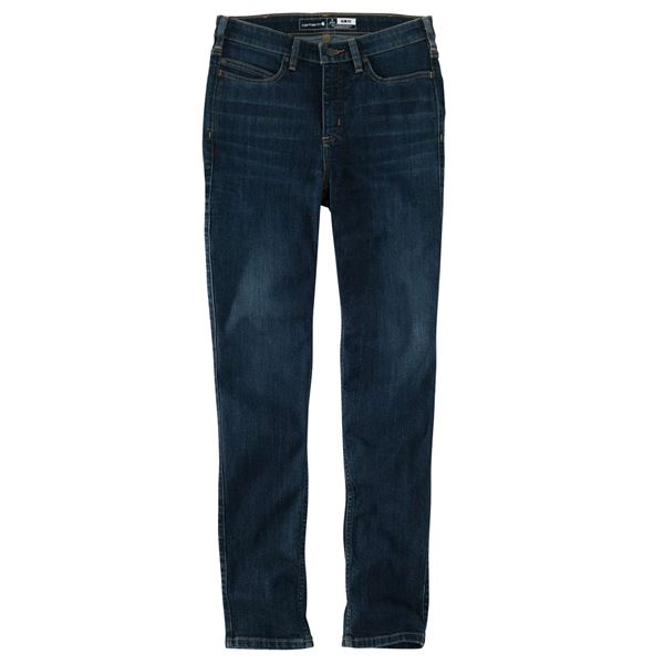 Carhartt Womens Slim Fit Stretch Tapered Leg Jeans